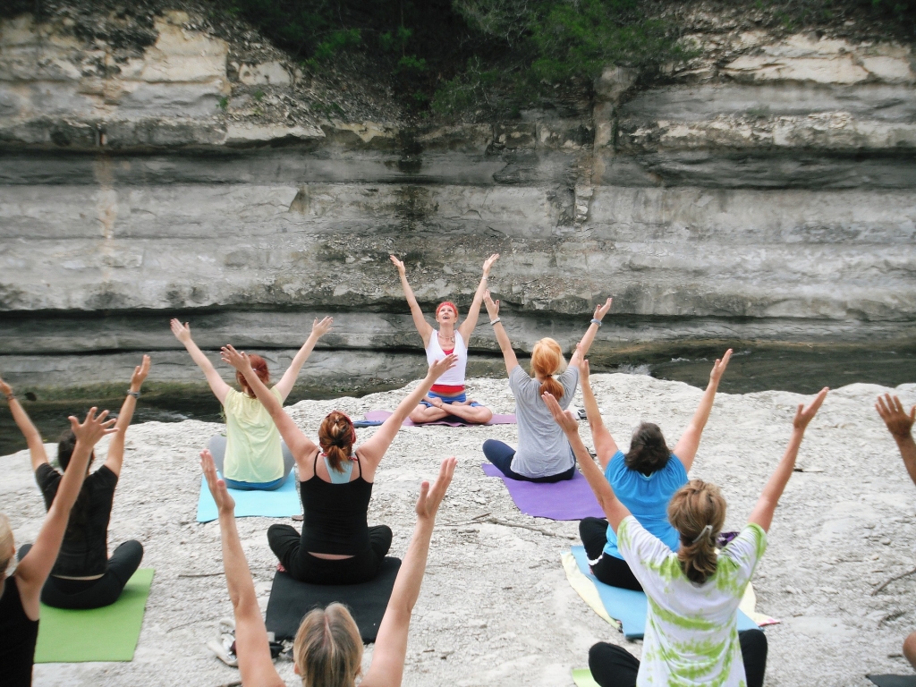 Clase de yoga