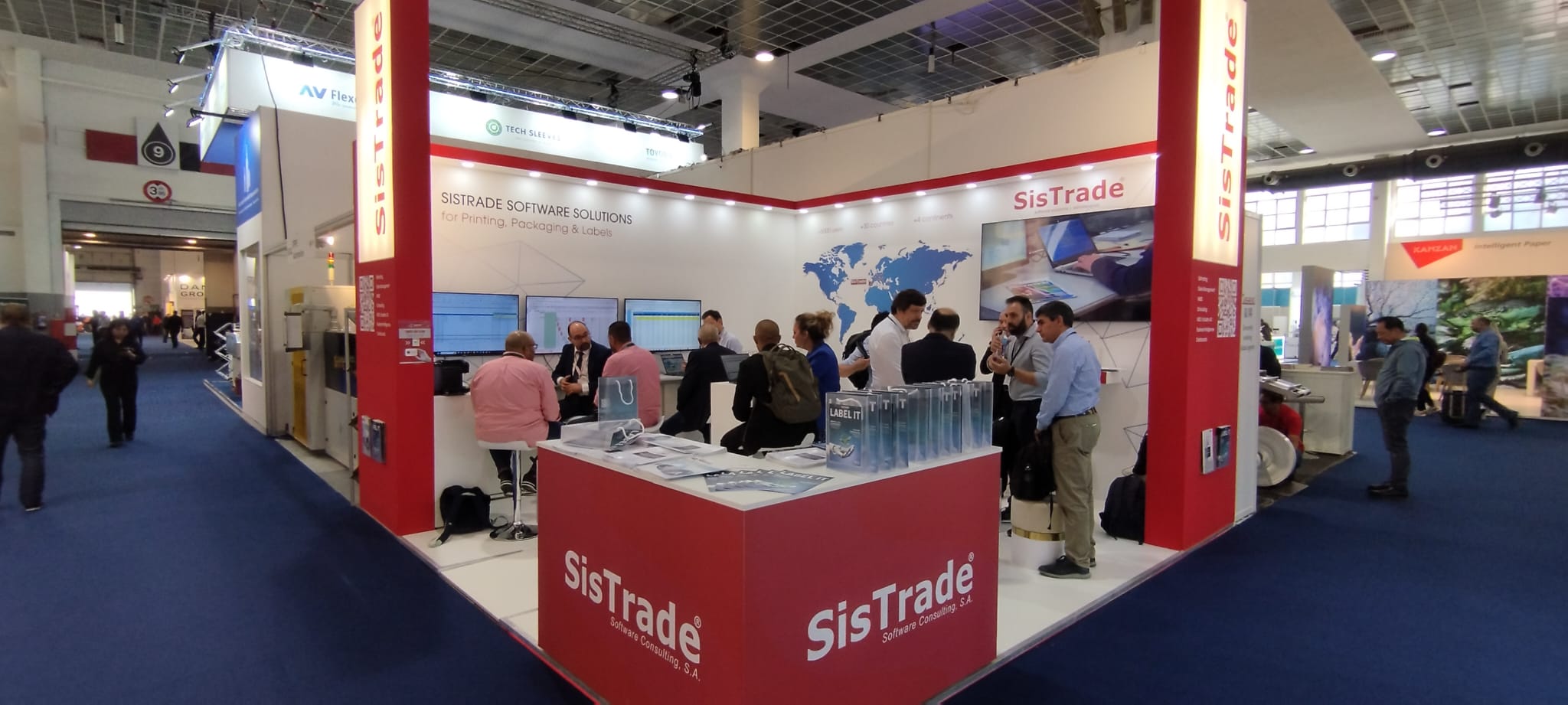 sistrade en Label Expo europe